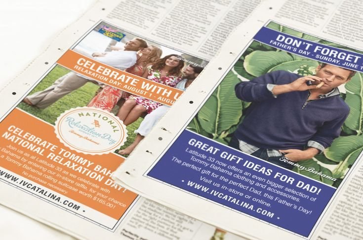 Newspaper insertions